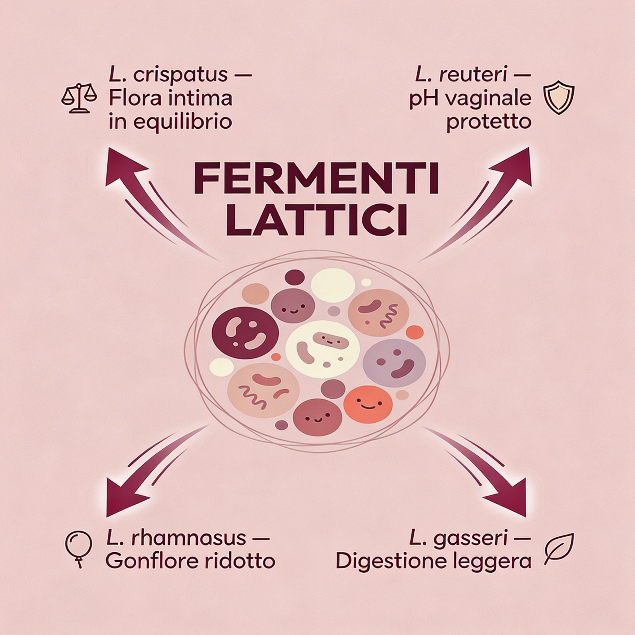 Probiotici femminili: Formula Equilibrio Intimo