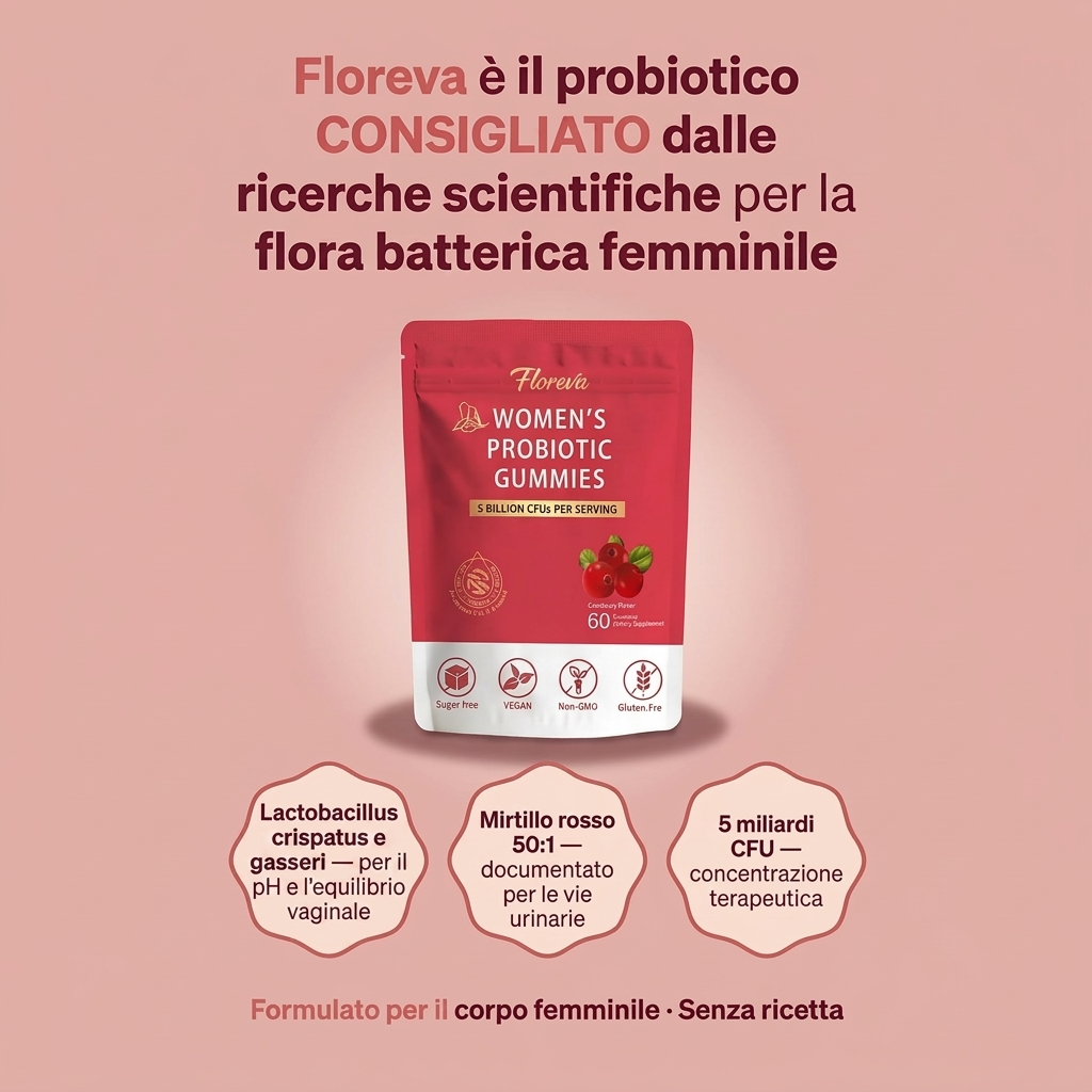 Probiotici femminili: Formula Anti cistite